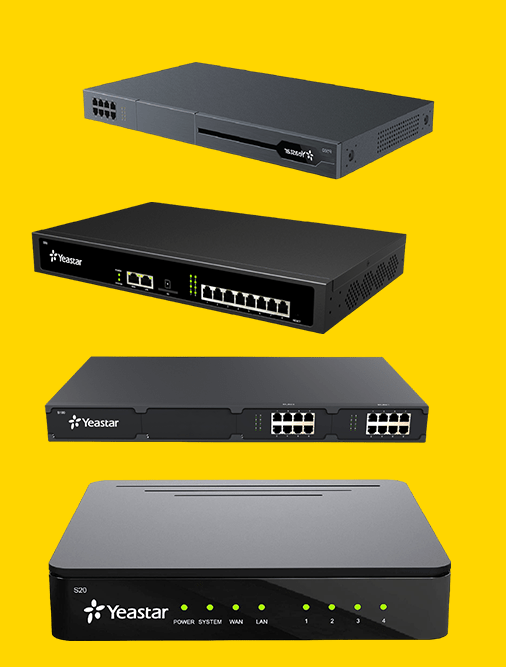 PBX and IP phones<br />
 yeastar products